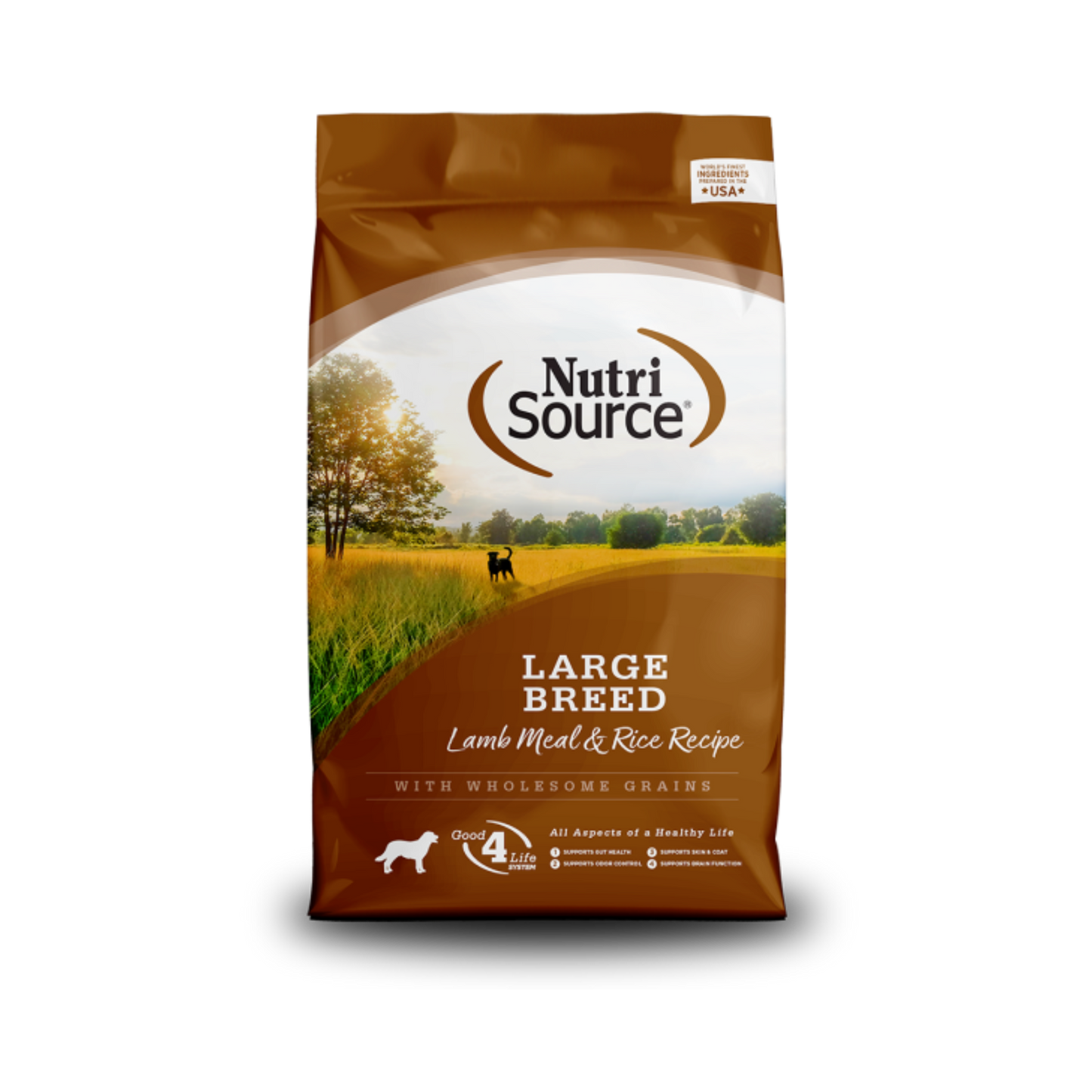 Nutrisource perro adulto grande cordero y arroz
