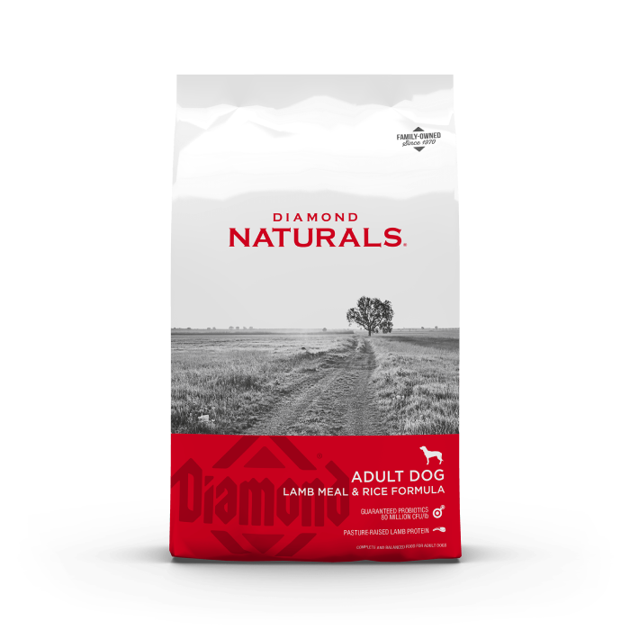 Diamond Naturals perro adulto cordero y arroz