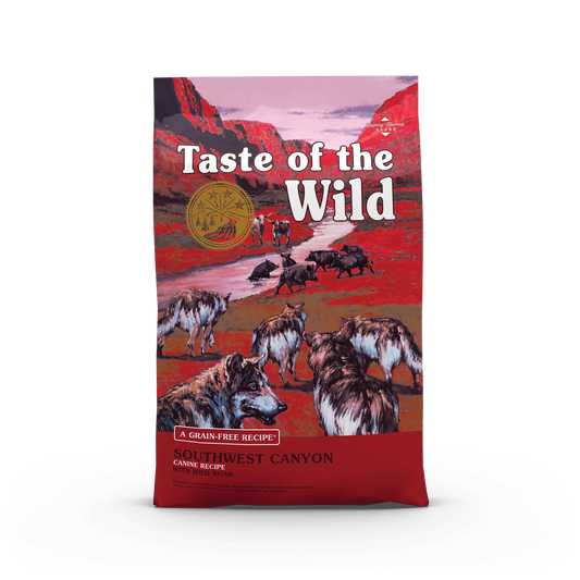 Taste Of The Wild Southwest Canyon perro multietapa res, cordero, huevo y jabalí